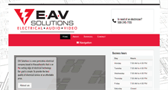 Desktop Screenshot of eavsolutions.com